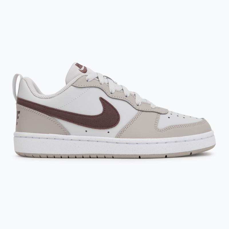 Încălțăminte pentru copii Nike Court Borough Low Essential+ vast grey/moon particle/white/tattoo 2