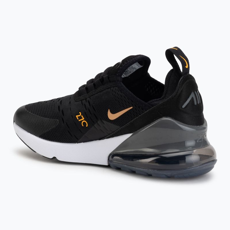 Încălțăminte pentru copii Nike Air Max 270 black/laser orange/metallic copper 3