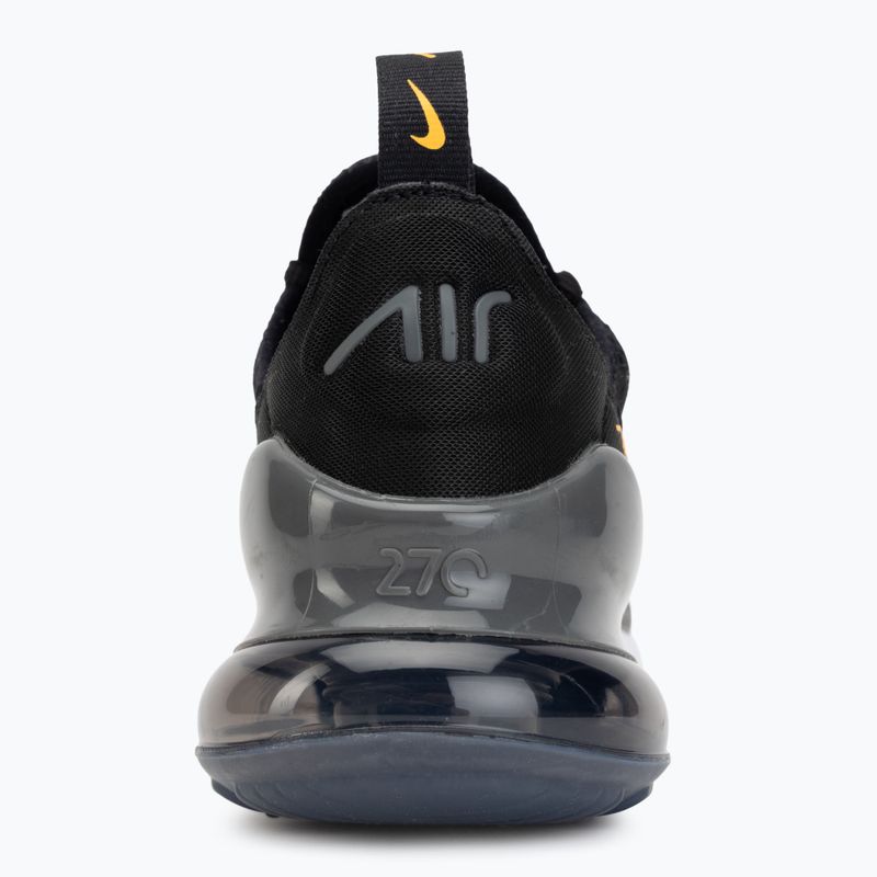 Încălțăminte pentru copii Nike Air Max 270 black/laser orange/metallic copper 6