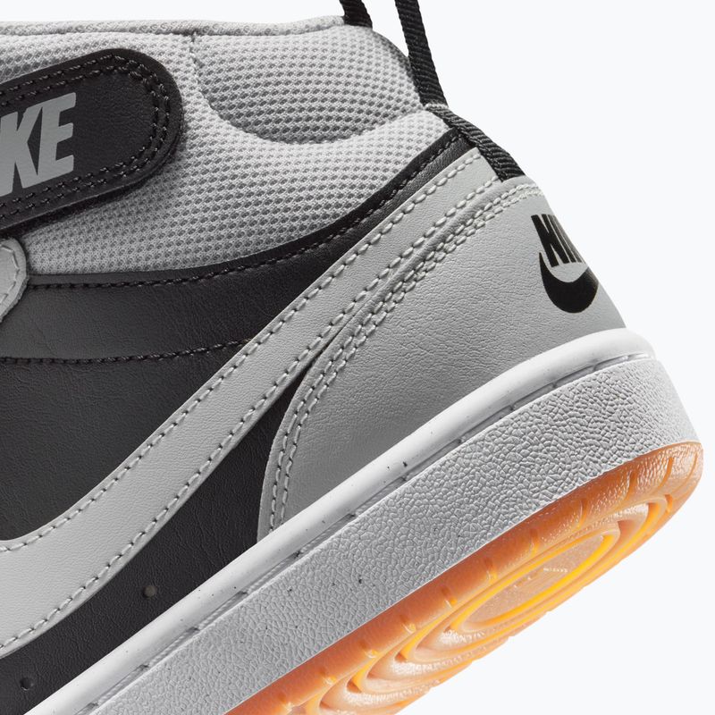 Încălțăminte Nike Court Borough Mid 2 black/white/gum med brown/light smoke grey 9
