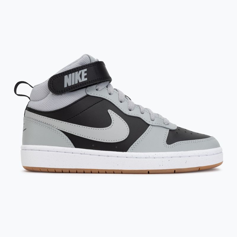Încălțăminte Nike Court Borough Mid 2 black/white/gum med brown/light smoke grey 2