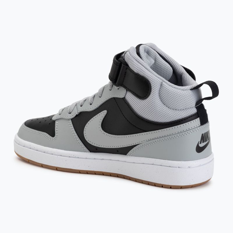 Încălțăminte pentru copii Nike Court Borough Mid 2 black/white/gum medium brown/light smoke grey 3