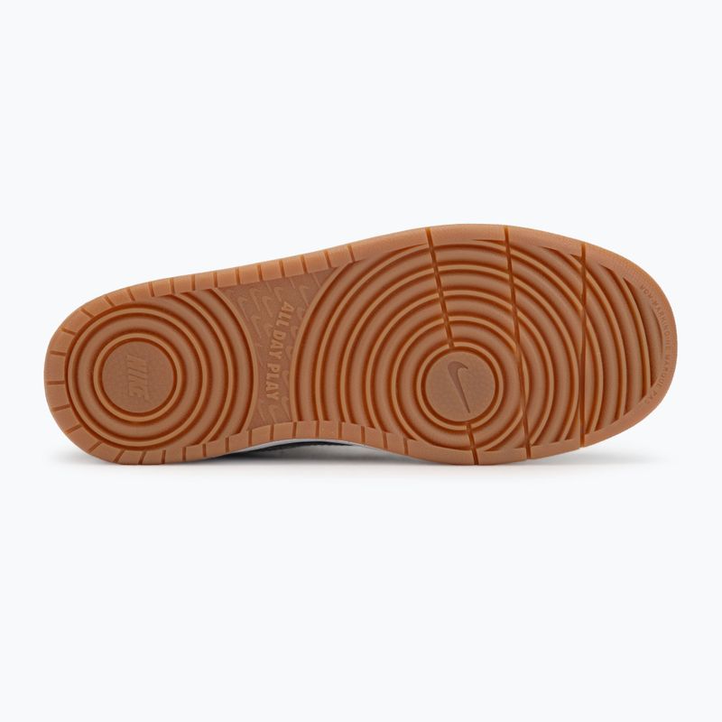 Încălțăminte Nike Court Borough Mid 2 black/white/gum med brown/light smoke grey 4