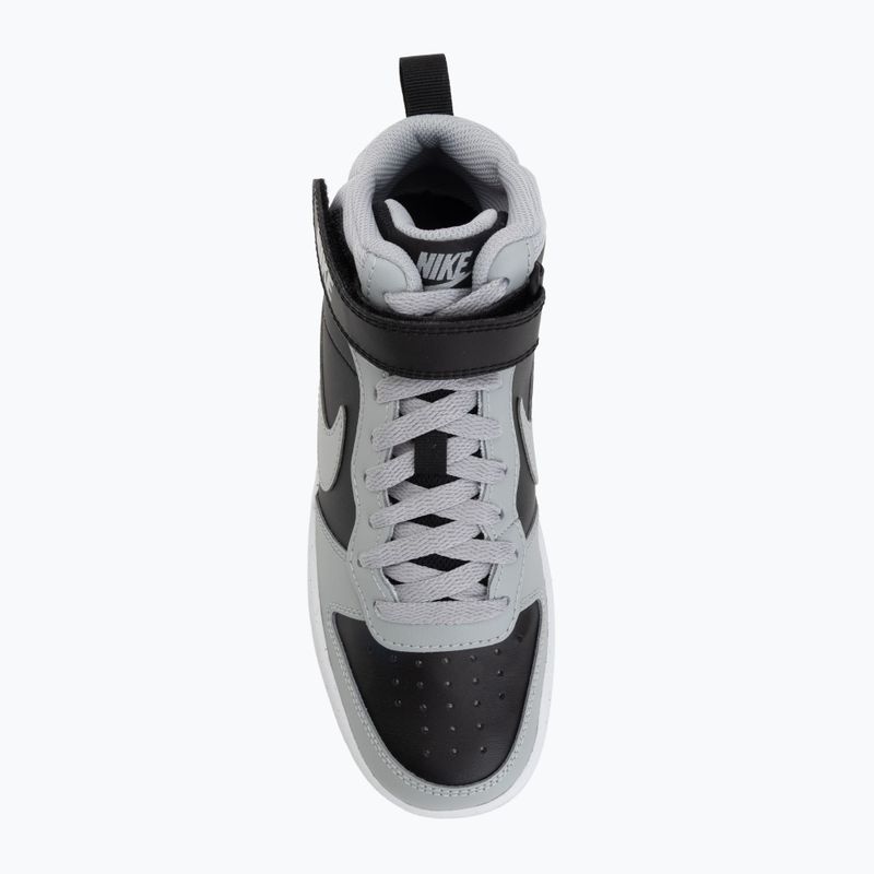 Încălțăminte Nike Court Borough Mid 2 black/white/gum med brown/light smoke grey 5