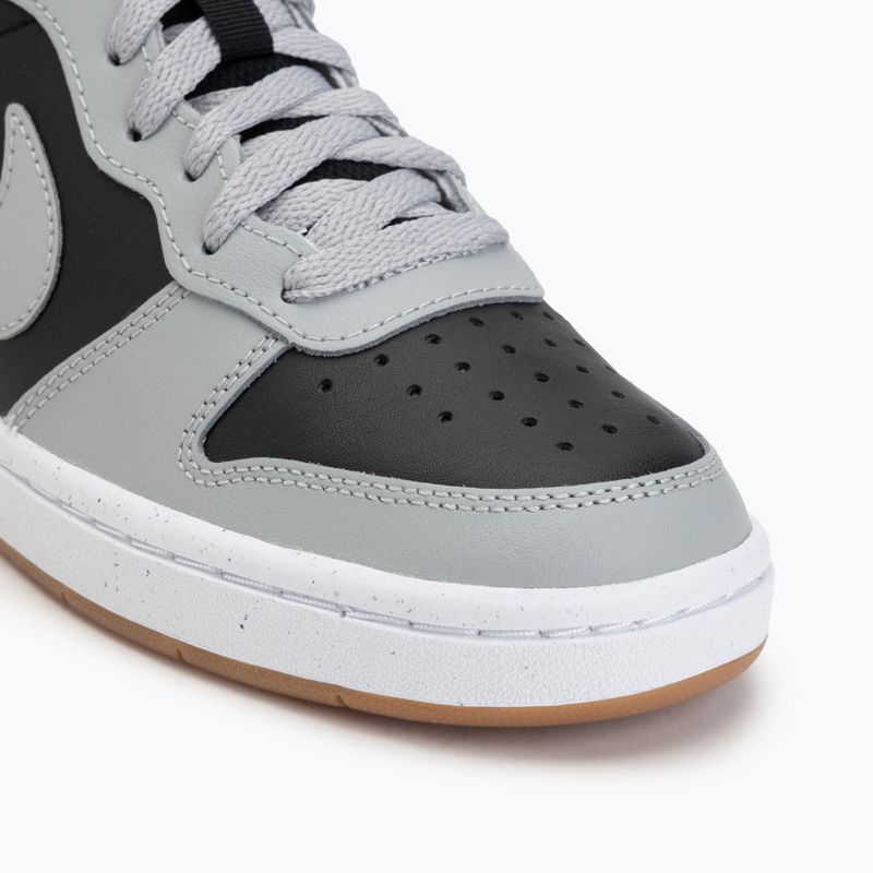 Încălțăminte Nike Court Borough Mid 2 black/white/gum med brown/light smoke grey 7