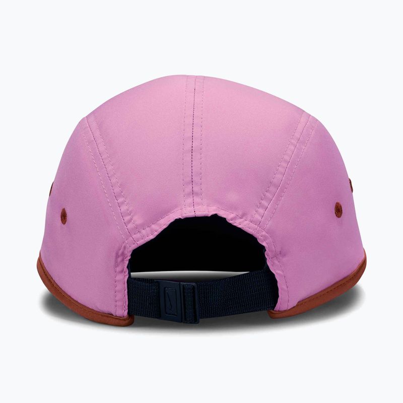 Șapcă Nike Dri-Fit Fly light magenta/dusty peach/orange frost 2