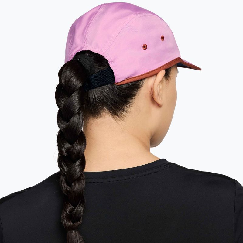 Șapcă Nike Dri-Fit Fly light magenta/dusty peach/orange frost 4