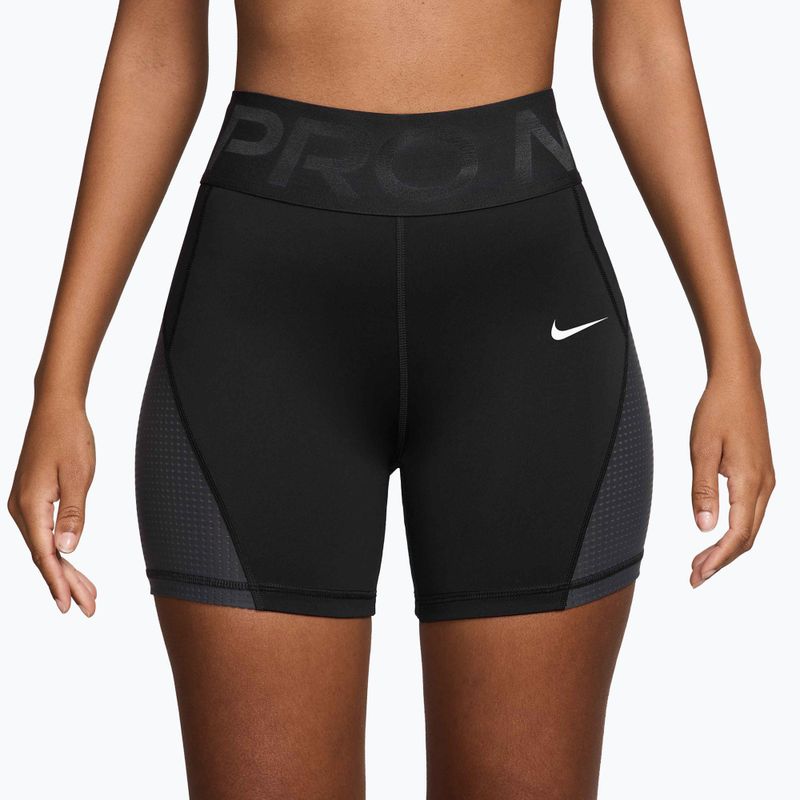 Pantaloni scurți pentru femei Nike Pro Sculpt High Waisted 5" Biker black/anthracite/white