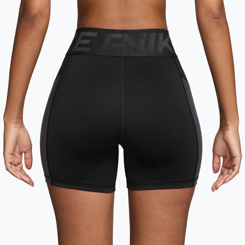 Pantaloni scurți pentru femei Nike Pro Sculpt High Waisted 5" Biker black/anthracite/white 2