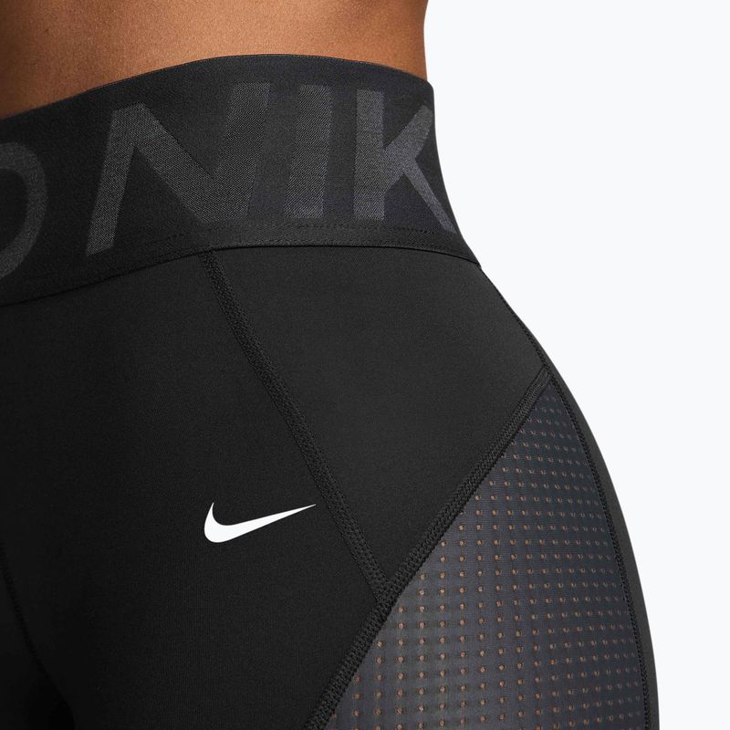 Pantaloni scurți pentru femei Nike Pro Sculpt High Waisted 5" Biker black/anthracite/white 4