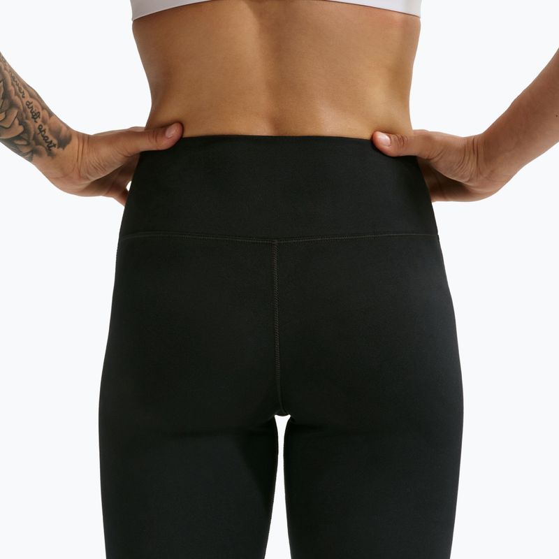 Colanți pentru femei Nike One Seamless Front High-Waisted black/white 5