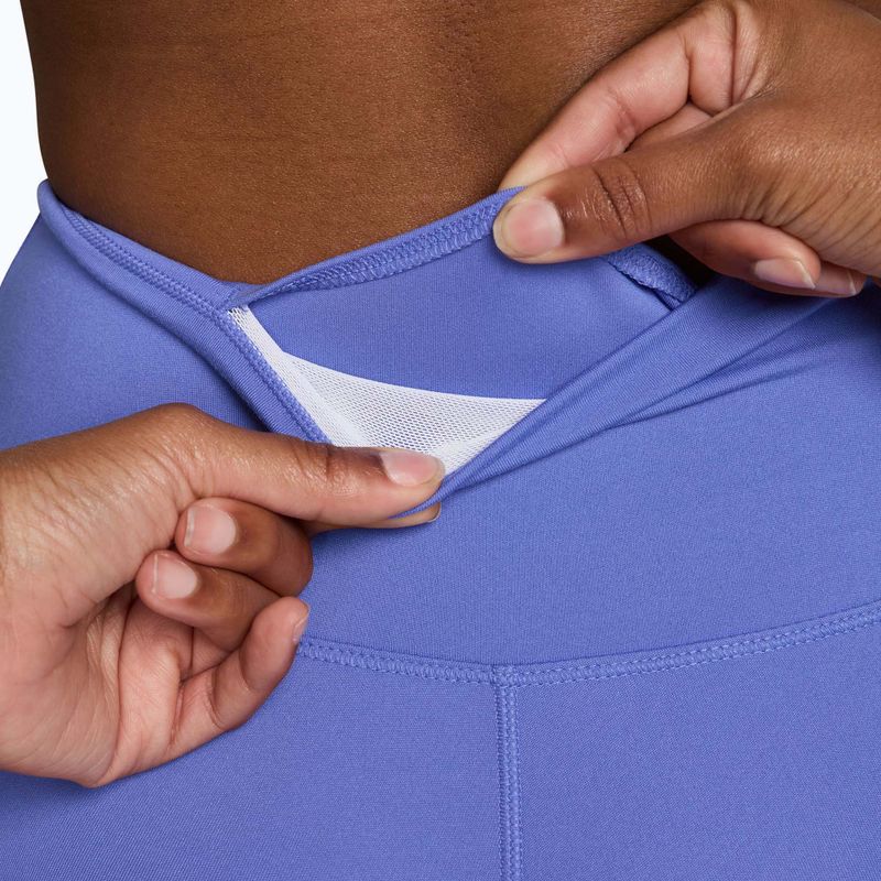 Colanți pentru femei Nike One Seamless Front High-Waisted sapphire/white 6