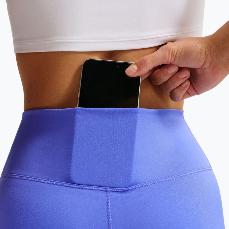 Colanți pentru femei Nike One Seamless Front High-Waisted sapphire/white 7