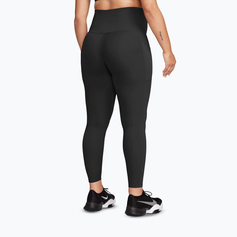 Colanți pentru femei Nike One Seamless Front High-Waisted sapphire/white 2
