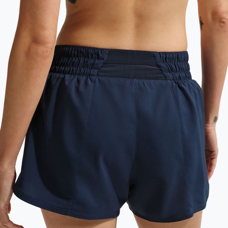 Pantaloni scurți de antrenament pentru femei Nike One midnight navy/white 4
