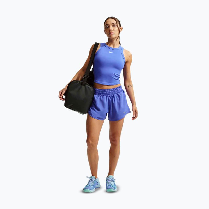 Pantaloni scurți de damă Nike One Dri-Fit 3" sapphire/white 2