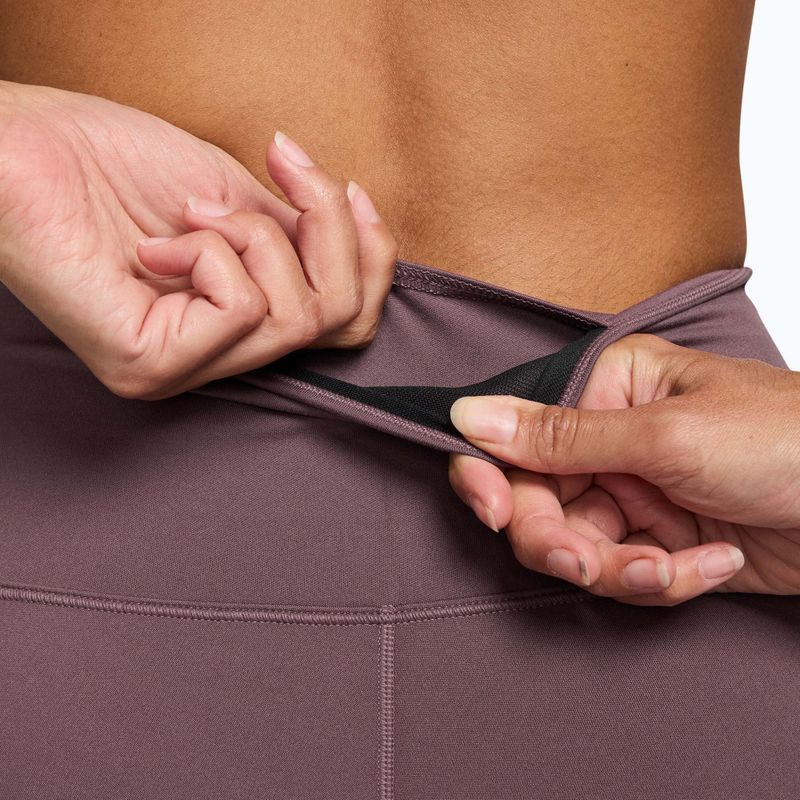 Colanți pentru femei Nike One High Waisted Flared tattoo/white 8