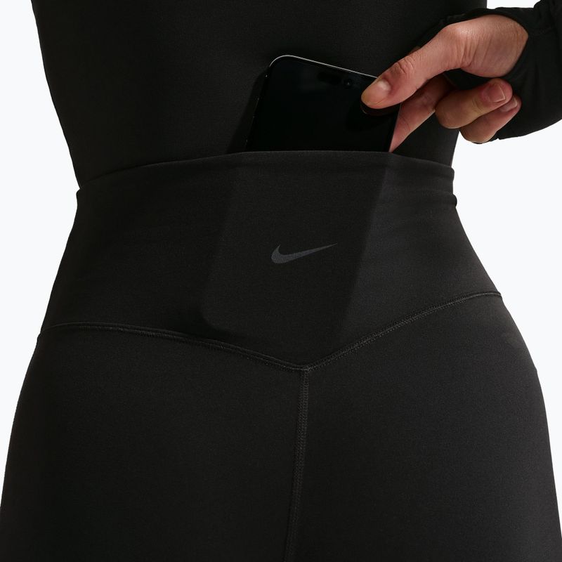 Colanți de antrenament pentru femei Nike Zenvy black/cool grey 7