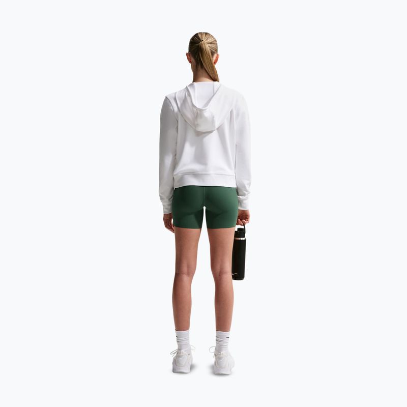 Pantaloni scurți pentru femei Nike Zenvy High Waisted Biker 5" fir/white 3