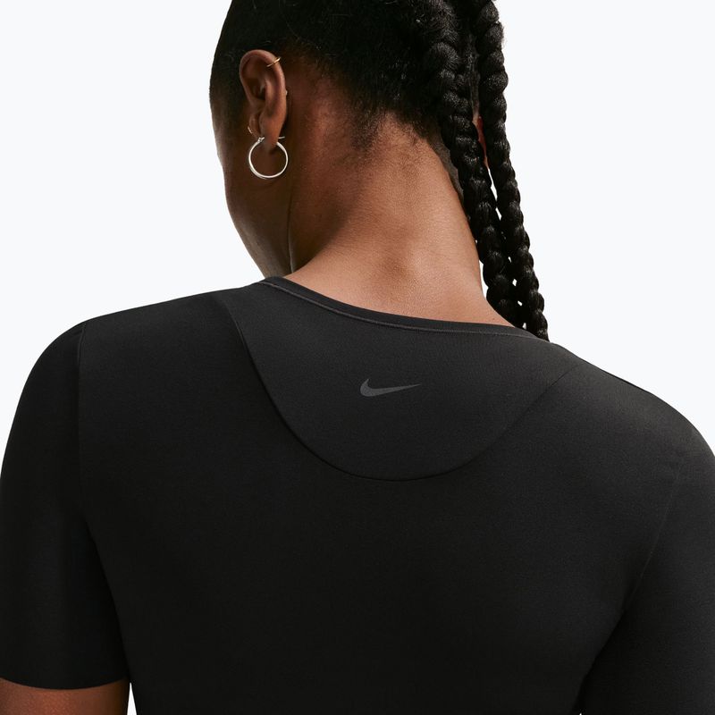 Tricou de antrenament pentru femei Nike Zenvy black/cool grey 5