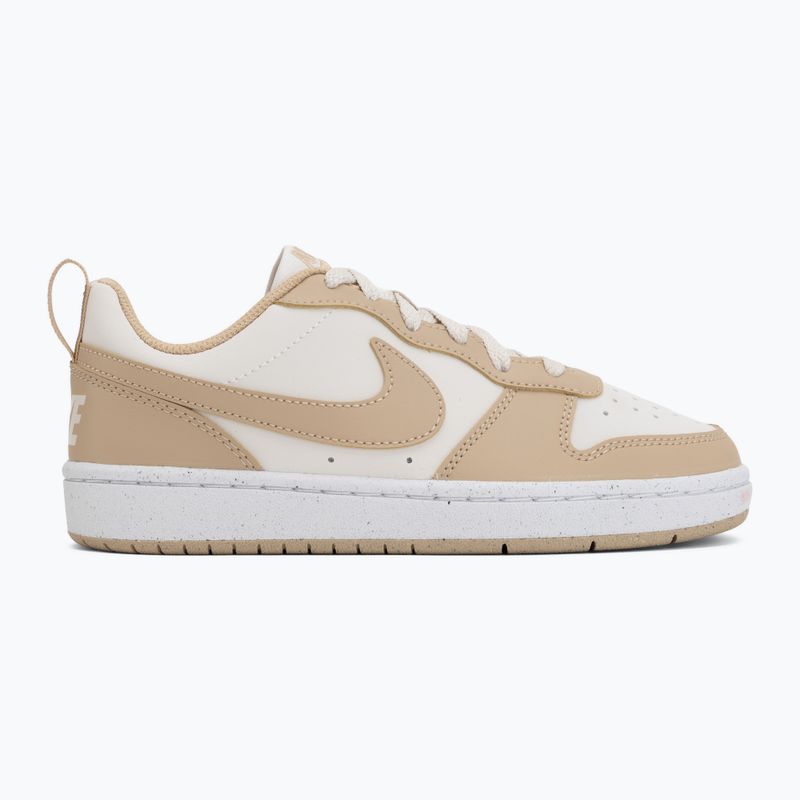 Încălțăminte pentru copii Nike Court Borough Low Next Bloom phantom/white/linen 2