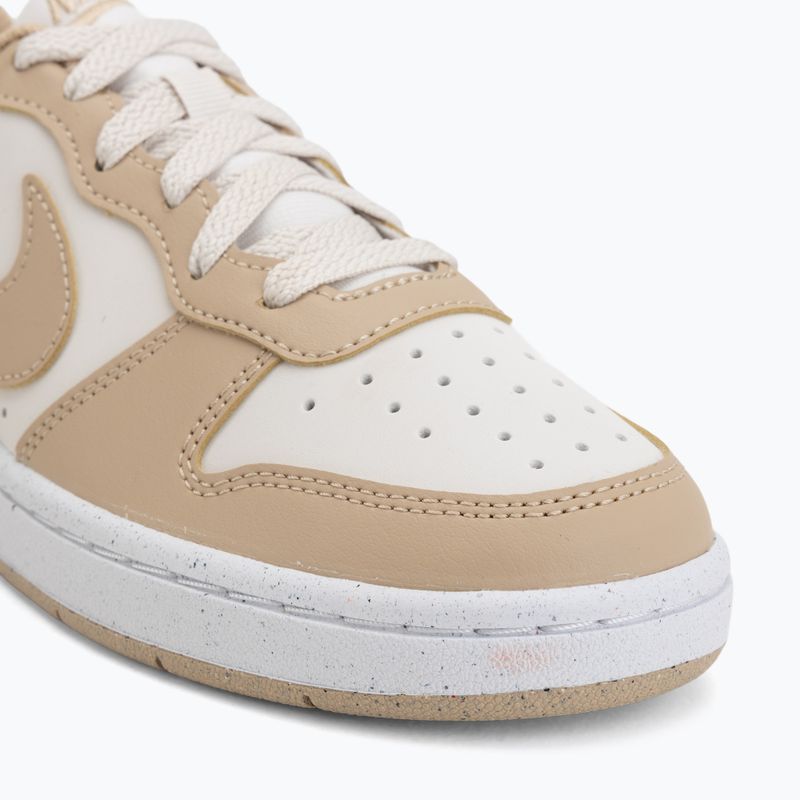Încălțăminte pentru copii Nike Court Borough Low Next Bloom phantom/white/linen 7