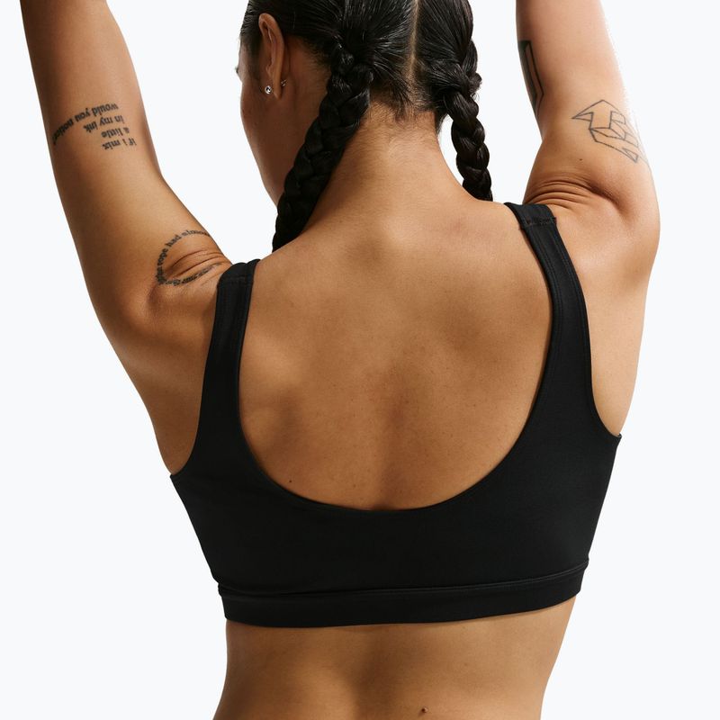 Sutien de antrenament Nike One Medium Support black/white 4