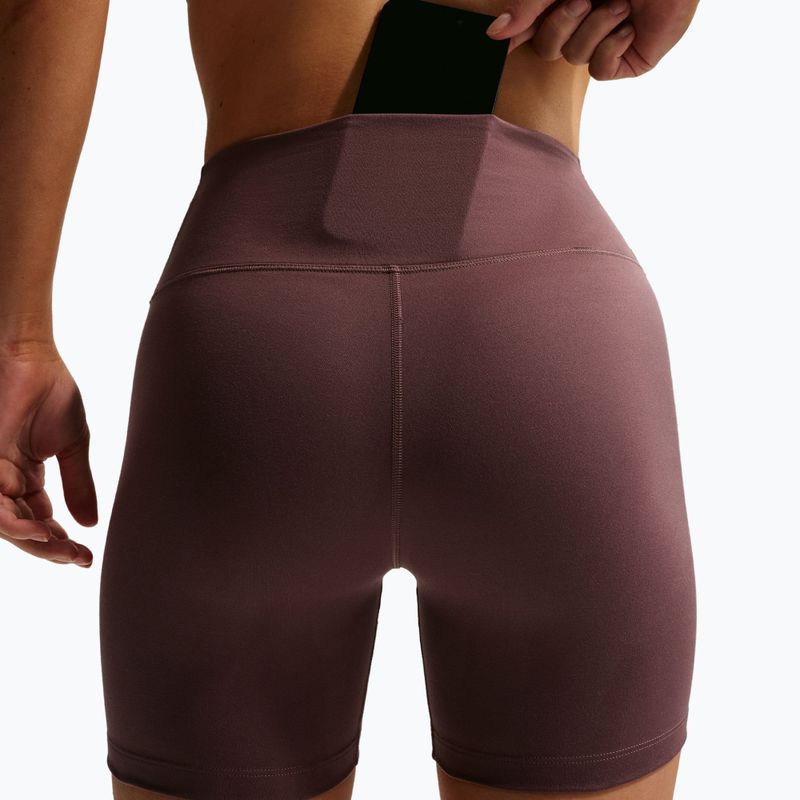Pantaloni scurți pentru femei Nike One High-Waisted Biker 5" tattoo/white 6