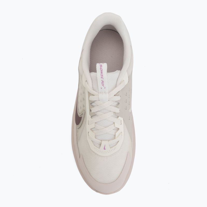 Încălțăminte pentru copii Nike Sonic Fly phantom/cream ii/silt red/tattoo 5