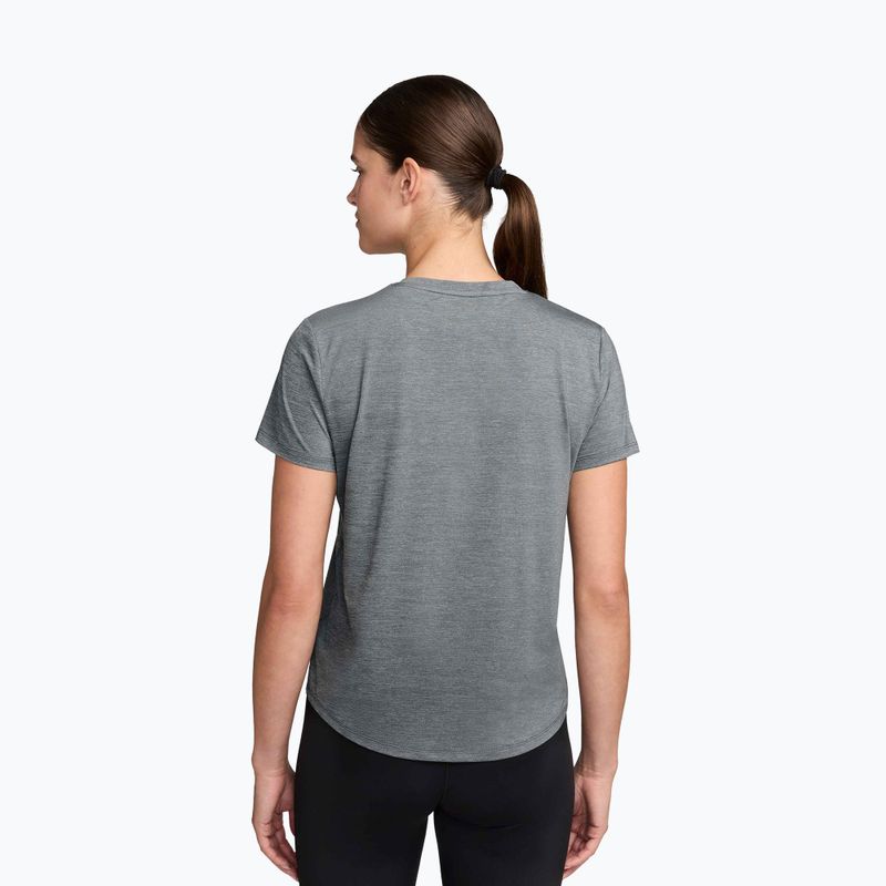 Tricou pentru femei Nike One Classic Dri-Fit smoke grey/heather/white 2