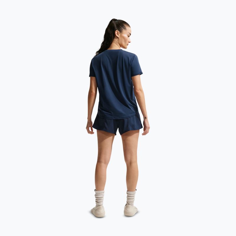 Tricou de antrenament pentru femei Nike One Classic midnight navy/white 3