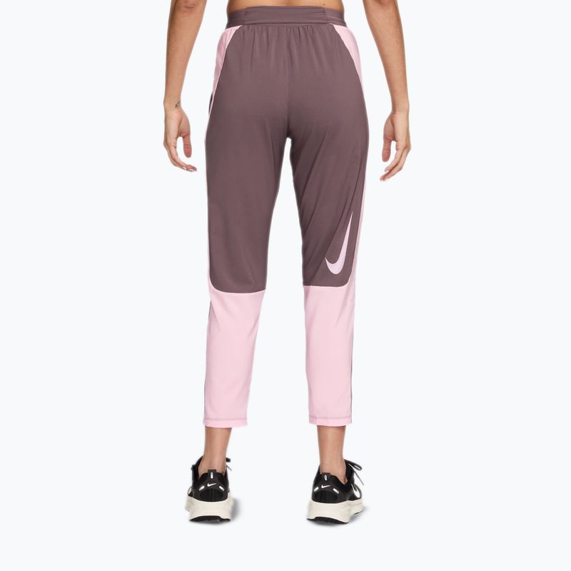 Pantaloni de alergare pentru femei Nike Tempo Swoosh Dri-Fit Mid-Rise 7/8 tattoo/pink foam 2