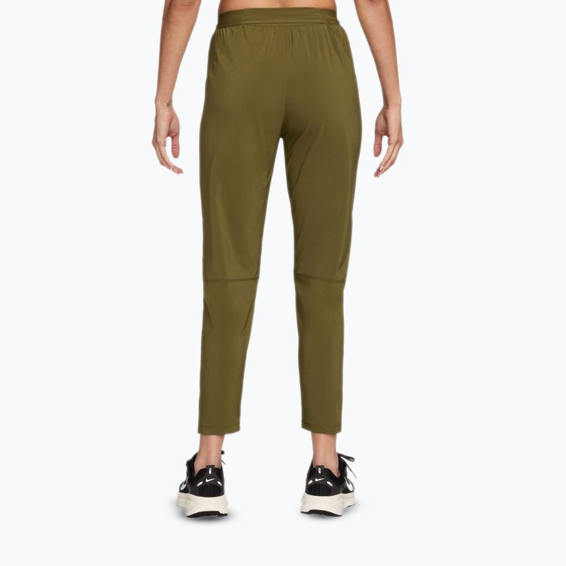 Pantaloni de alergare pentru femei Nike Tempo Dri-Fit Mid-Rise 7/8 olive flak 2