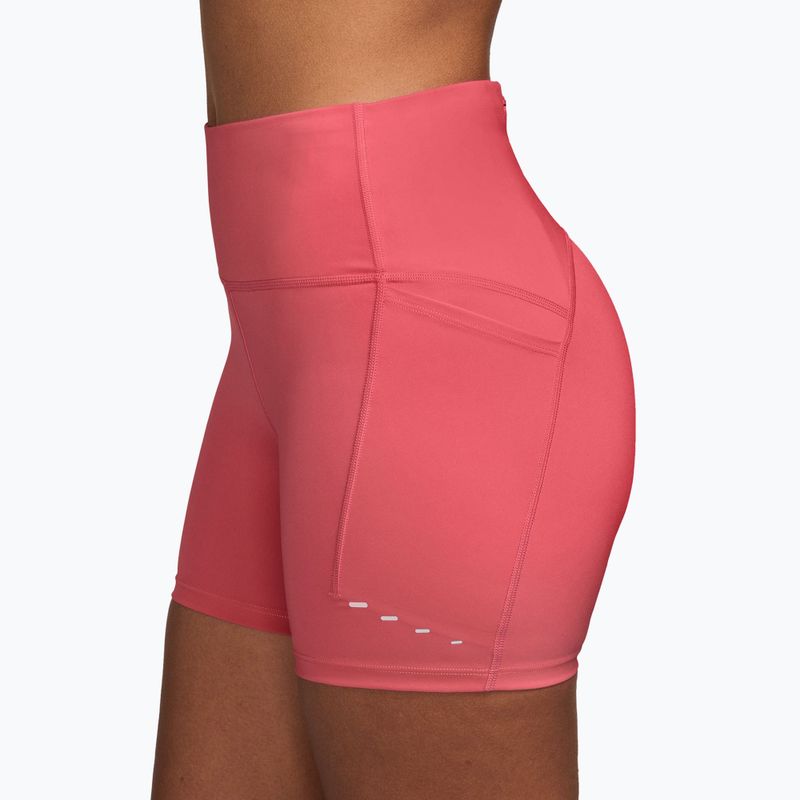 Pantaloni scurți de alergare pentru femei Nike Swift High-Waisted 4 "sea coral" 3