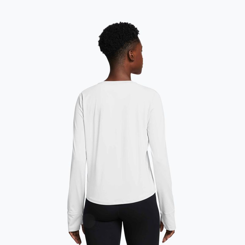 Longsleeve de antrenament Nike One Classic Dri-Fit white/black 2