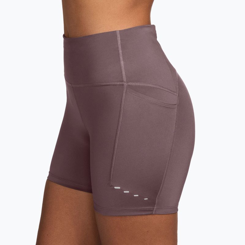 Pantaloni scurți de alergare pentru femei Nike Swift High-Waisted 4" tattoo 3