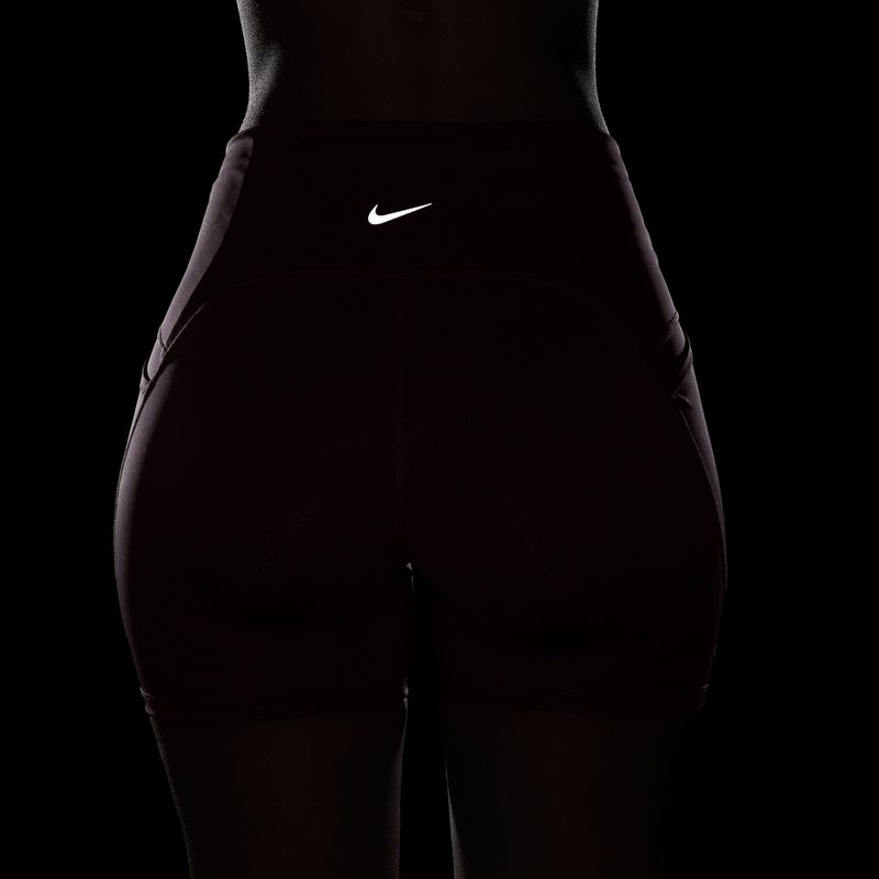 Pantaloni scurți de alergare pentru femei Nike Swift High-Waisted 4" tattoo 5