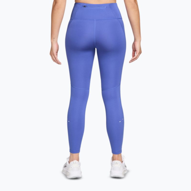Colanți de alergare pentru femei Nike Tempo High-Waisted 7/8 sapphire 2