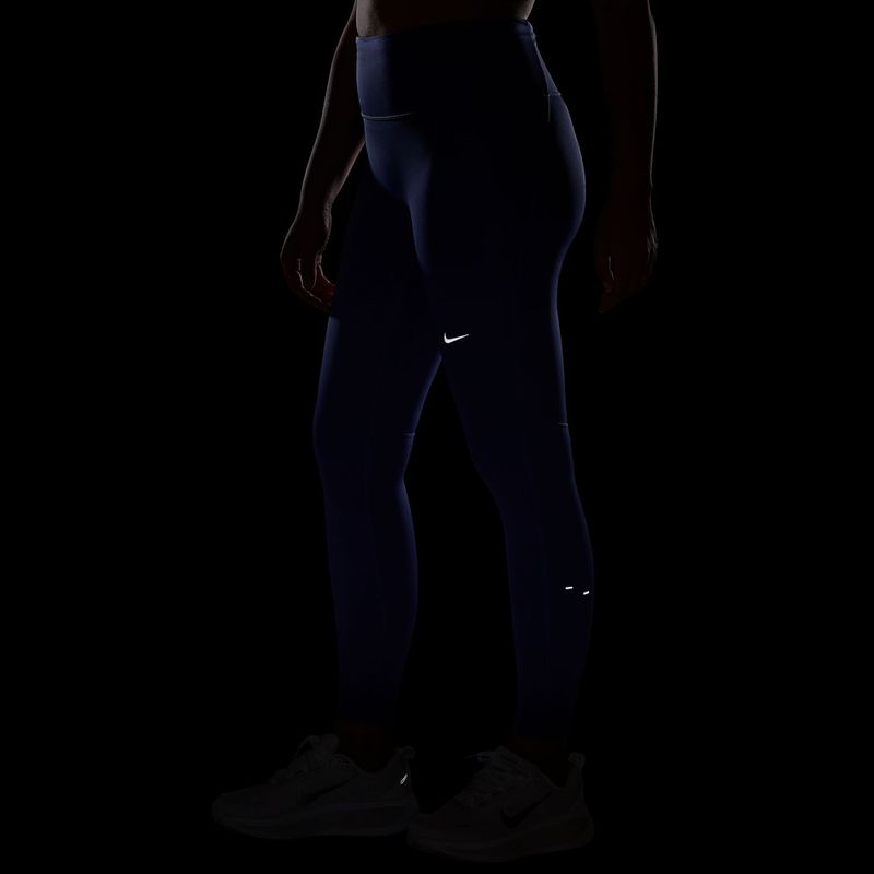 Colanți de alergare pentru femei Nike Tempo High-Waisted 7/8 sapphire 4