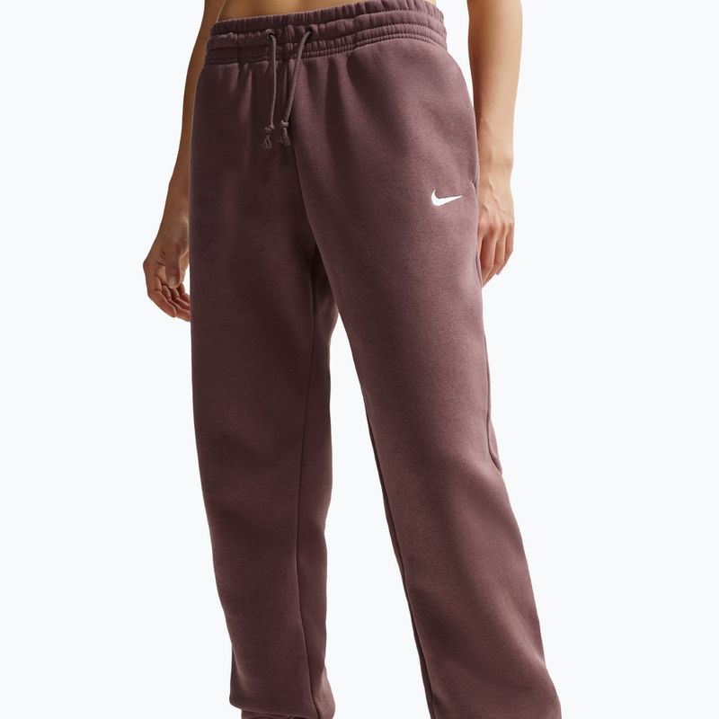 Pantaloni pentru femei Nike Sportswear Phoenix Fleece Mid-Rise tattoo/sail 5