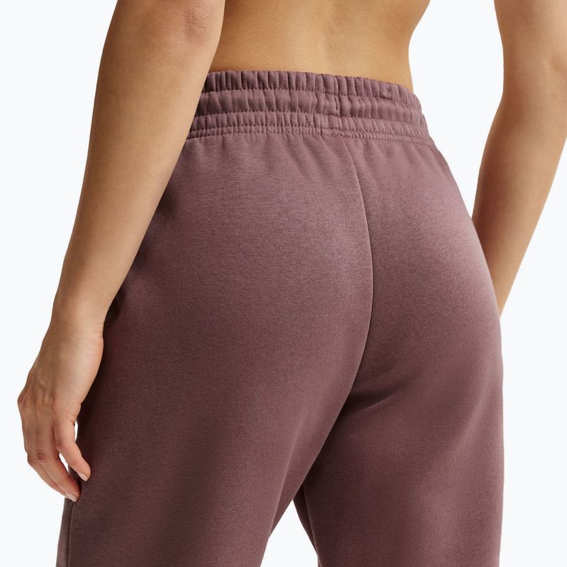 Pantaloni pentru femei Nike Sportswear Phoenix Fleece Mid-Rise tattoo/sail 7