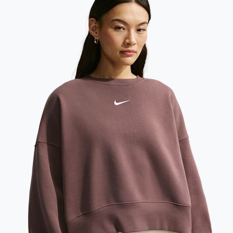 Bluză pentru femei Nike Sportswear Phoenix Fleece Oversized tattoo/sail 5