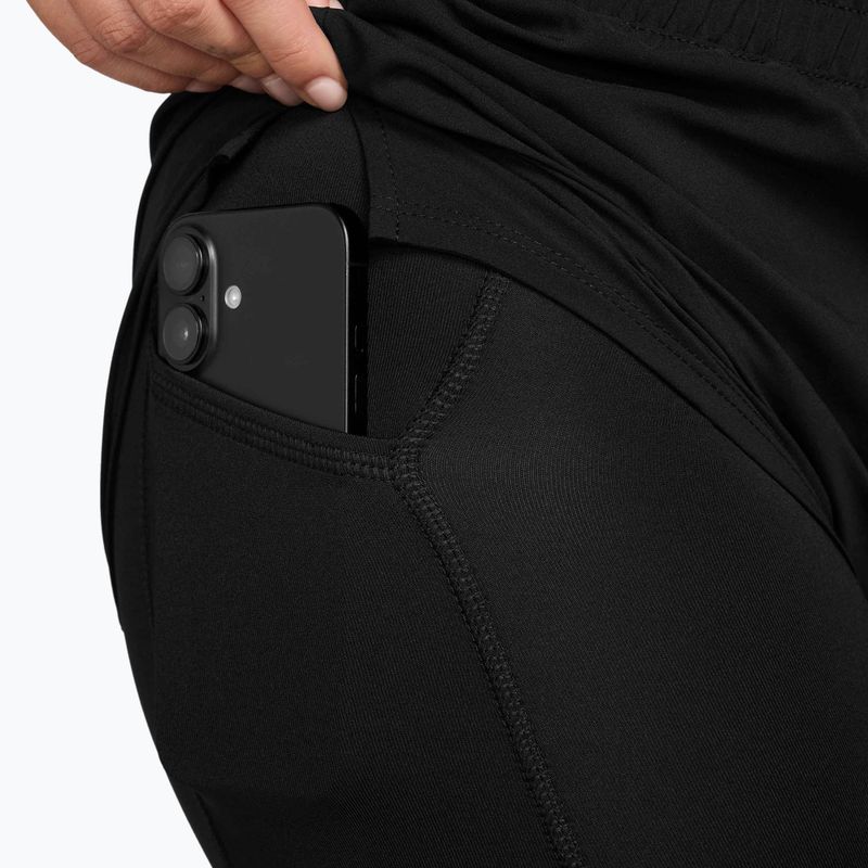 Pantaloni scurți de alergare pentru femei Nike One Dri-FIT 2IN1 black/white 4