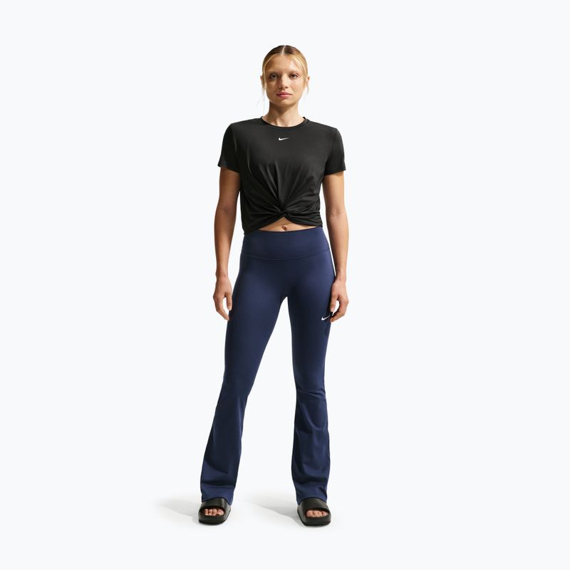 Tricou pentru femei Nike One Classic Twist Dri-Fit black/white 2