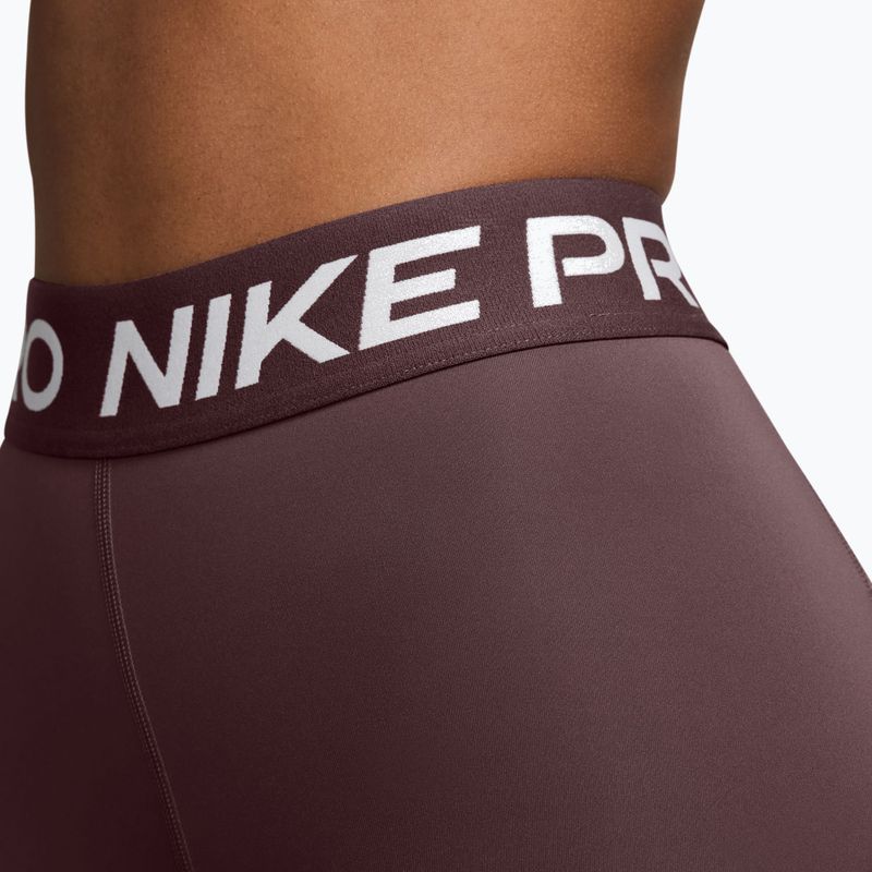 Pantaloni de antrenament pentru femei Nike Pro 365 8" tattoo/white 4