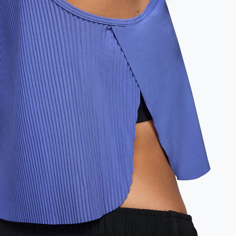 Tricou de alergare pentru femei Nike AeroSwift Dri-Fit ADV Cropped Tank Top off sapphire/black 3