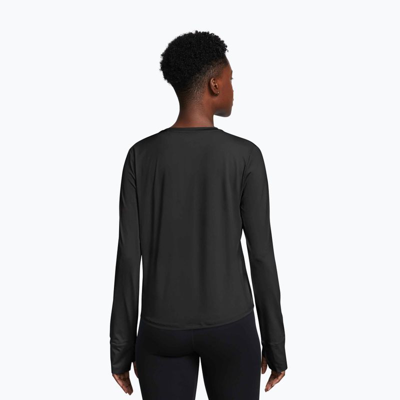 Longsleeve de antrenament Nike One Classic Dri-Fit black/white 2