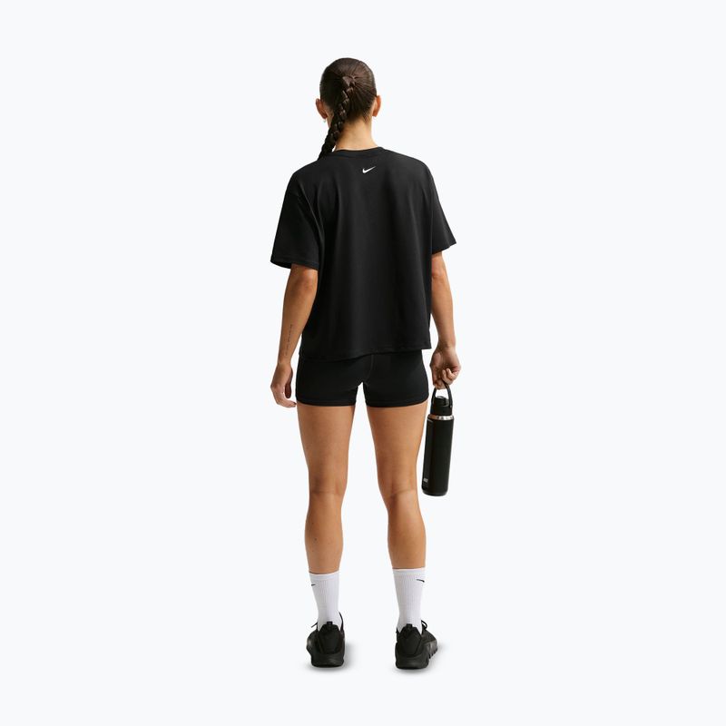 Pantaloni scurți pentru femei Nike Pro Mid-Rise Biker 3" black/university gold/white 3