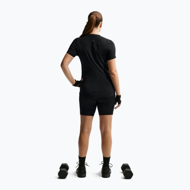 Pantaloni scurți pentru femei Nike One Maternity High-Waisted 8" black/white 3