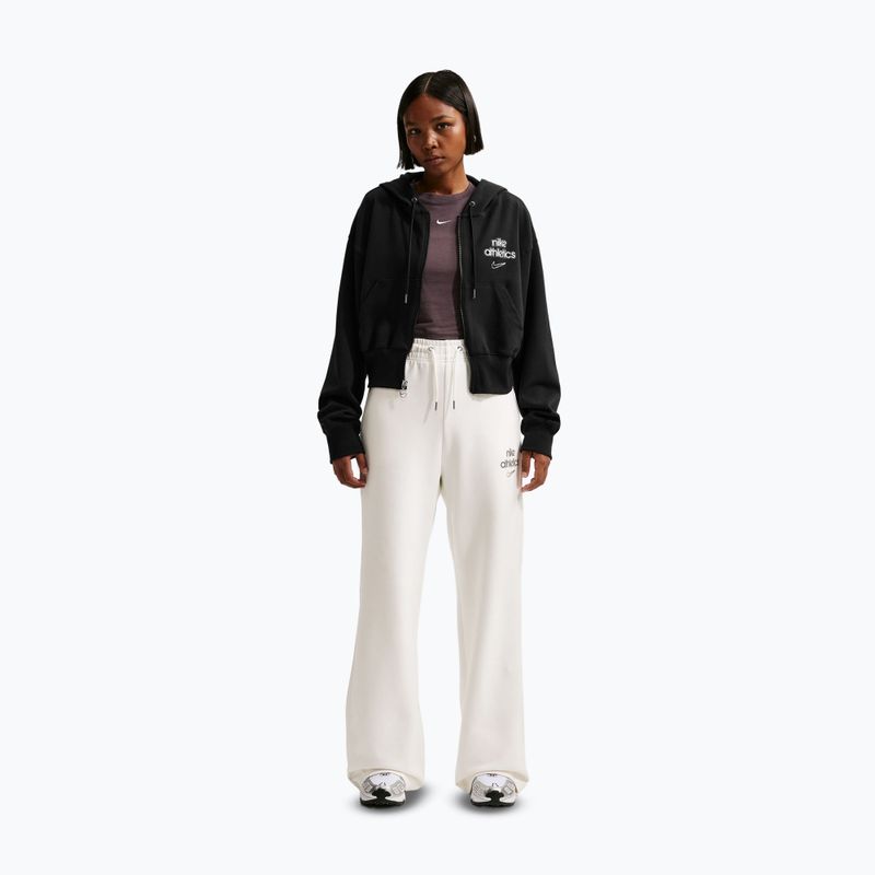 Bluză pentru femei Nike Phoenix Full-Zip Hoodie black 2